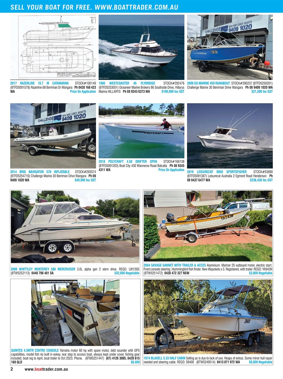 Boat Trader Australia Preview Pages