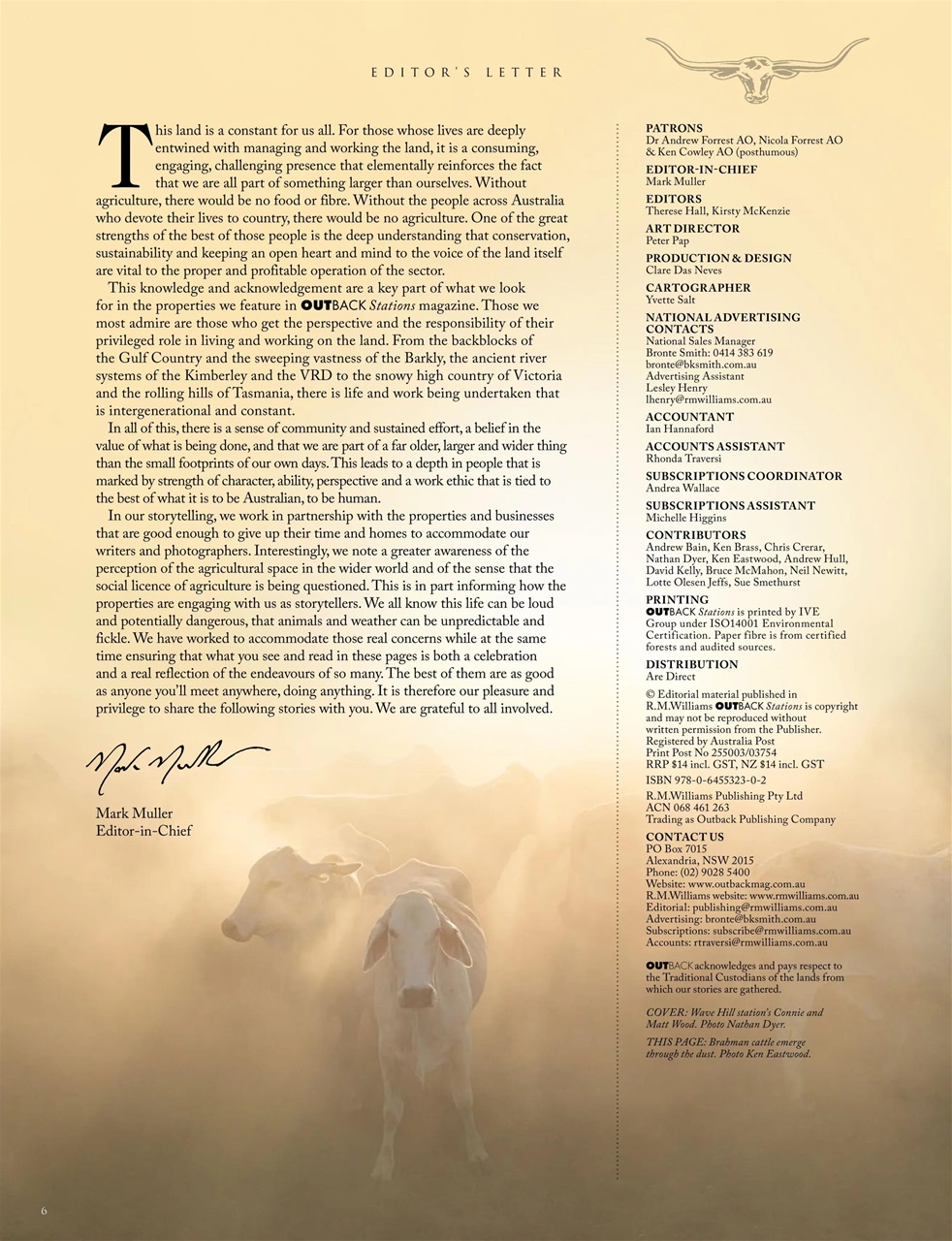 OUTBACK Magazine Preview Pages