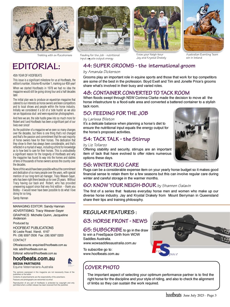 Hoofbeats Preview Pages