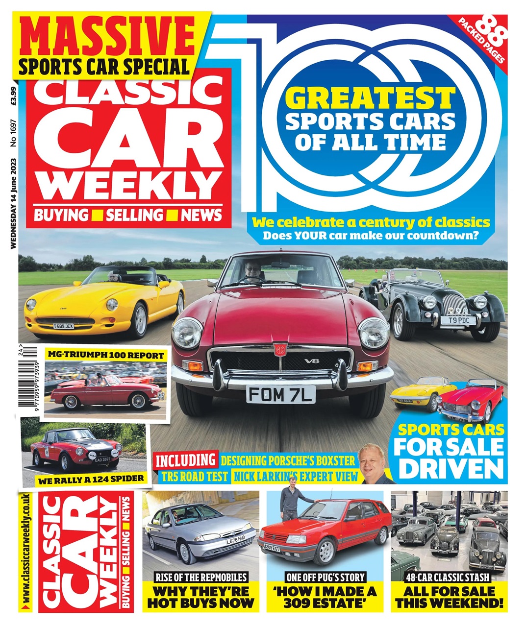 Classic Car Weekly Preview Pages