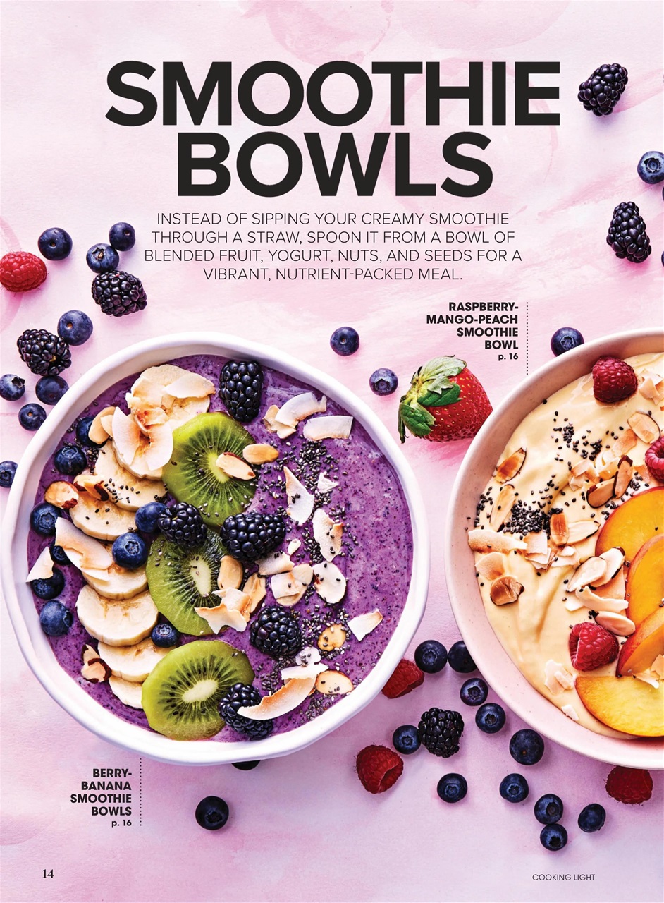 Cooking Light Preview Pages