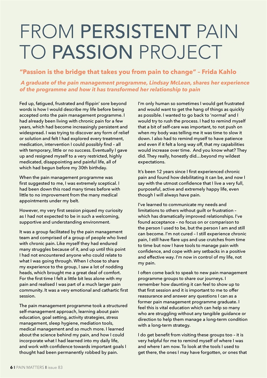 Pain Matters Preview Pages