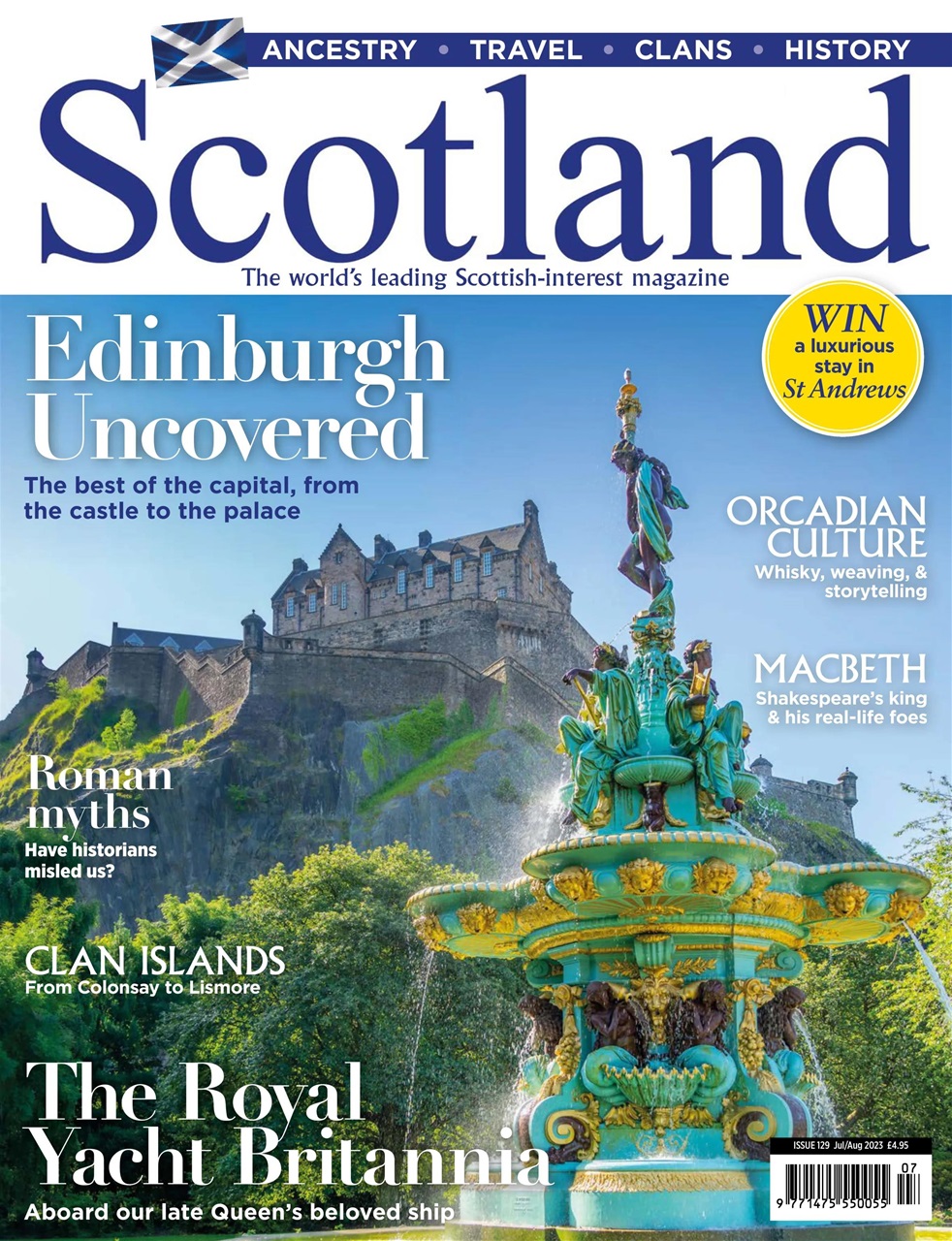 Scotland Magazine Preview Pages