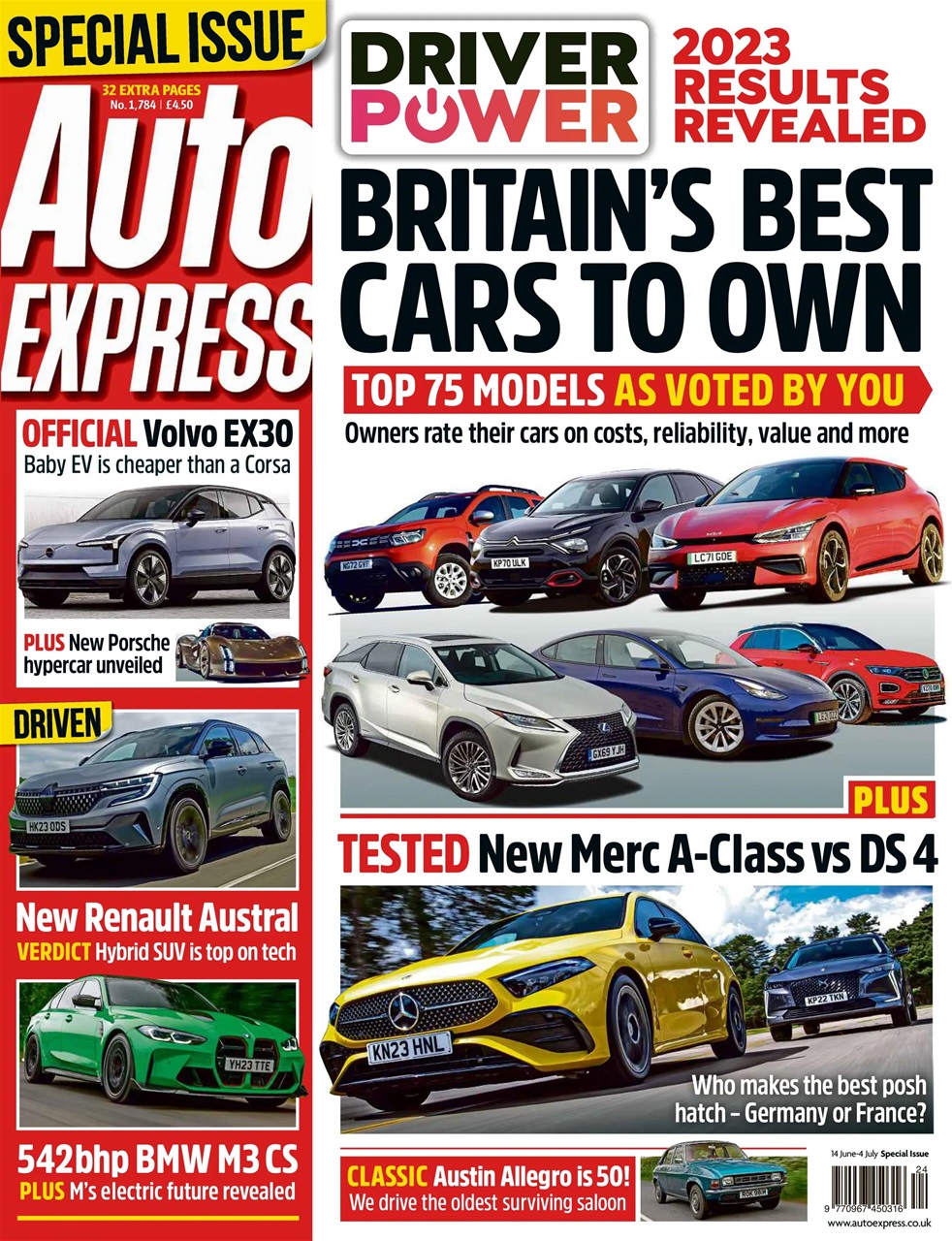 Auto Express Preview Pages