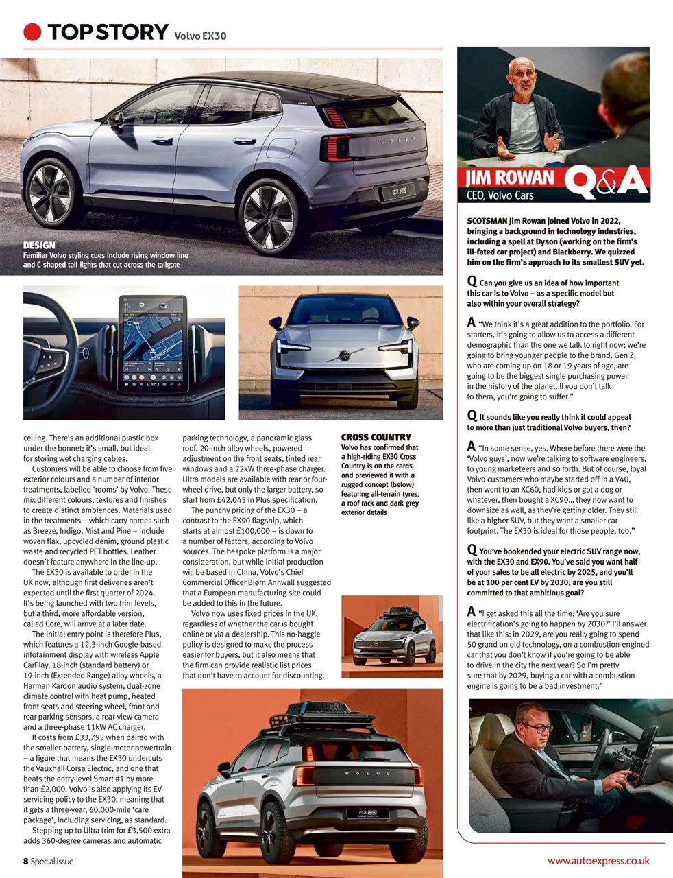 Auto Express Preview Pages