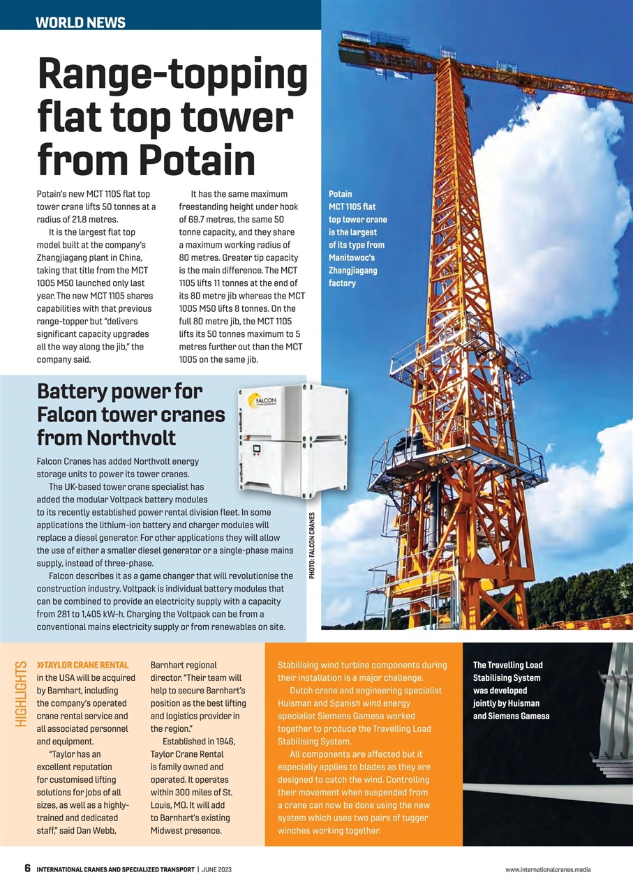 Int. Cranes and Specialized Transp Preview Pages