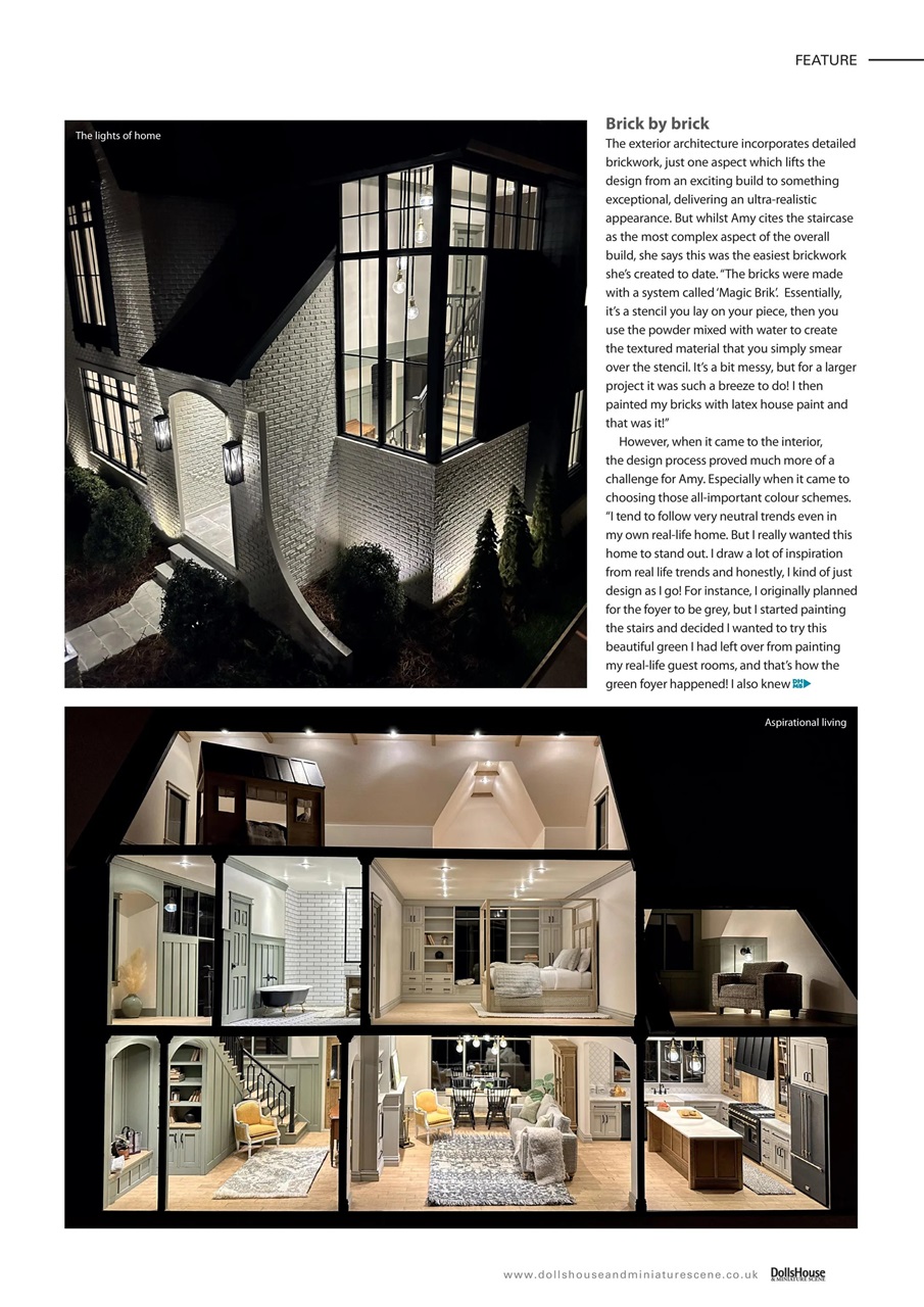 Dolls House and Miniature Scene Preview Pages