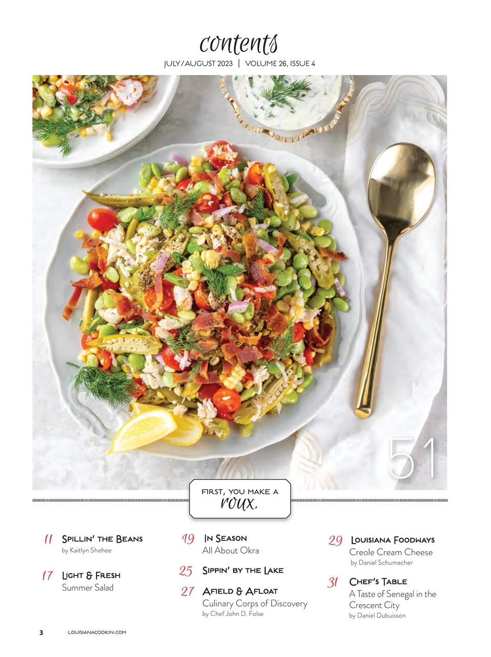 Louisiana Cookin’ Preview Pages