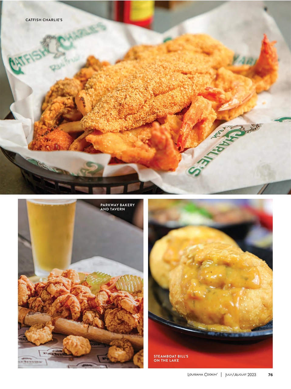 Louisiana Cookin’ Preview Pages