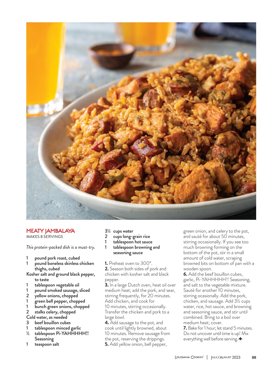 Louisiana Cookin’ Preview Pages