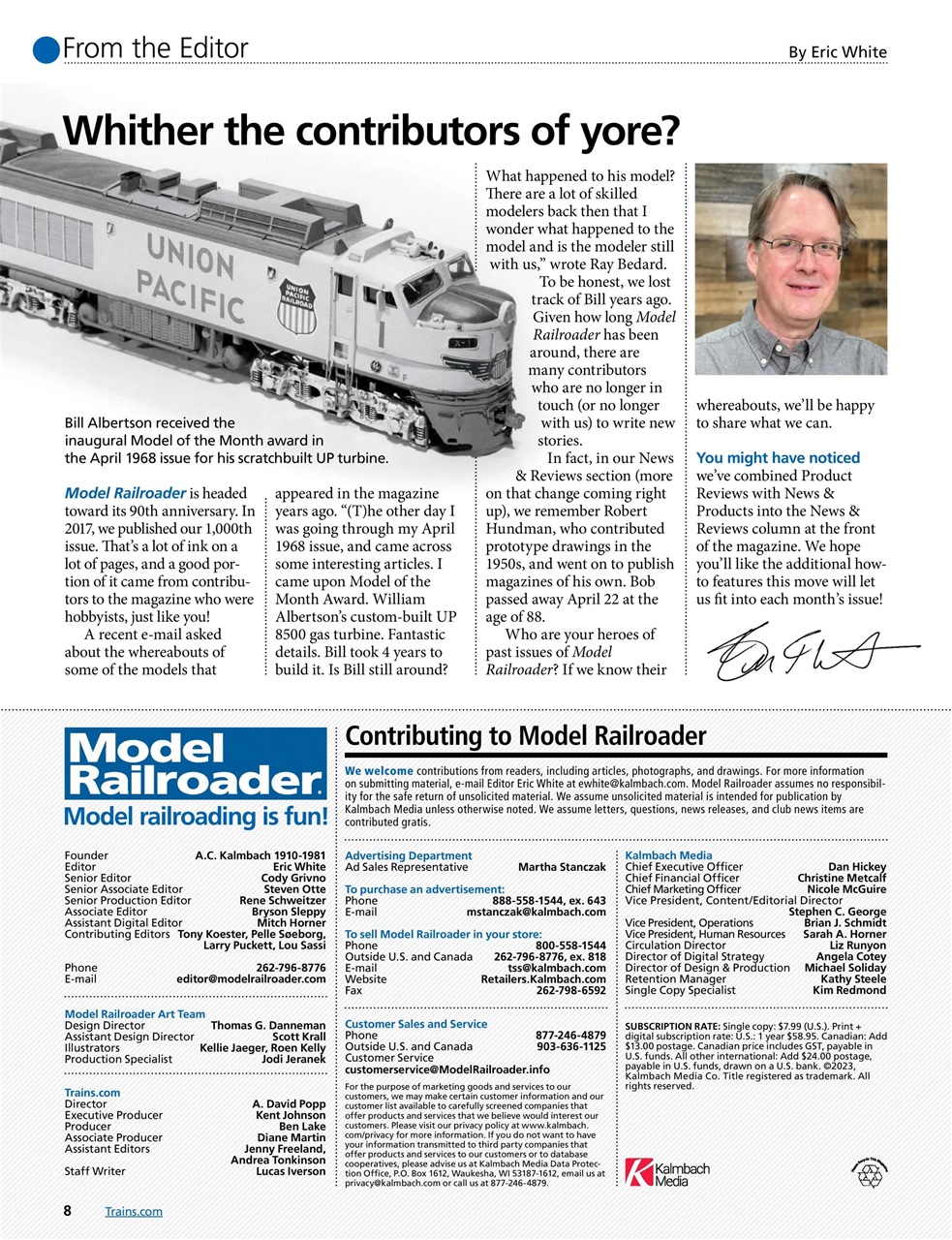 Model Railroader Preview Pages