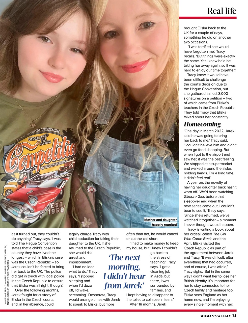 Woman's Weekly Preview Pages