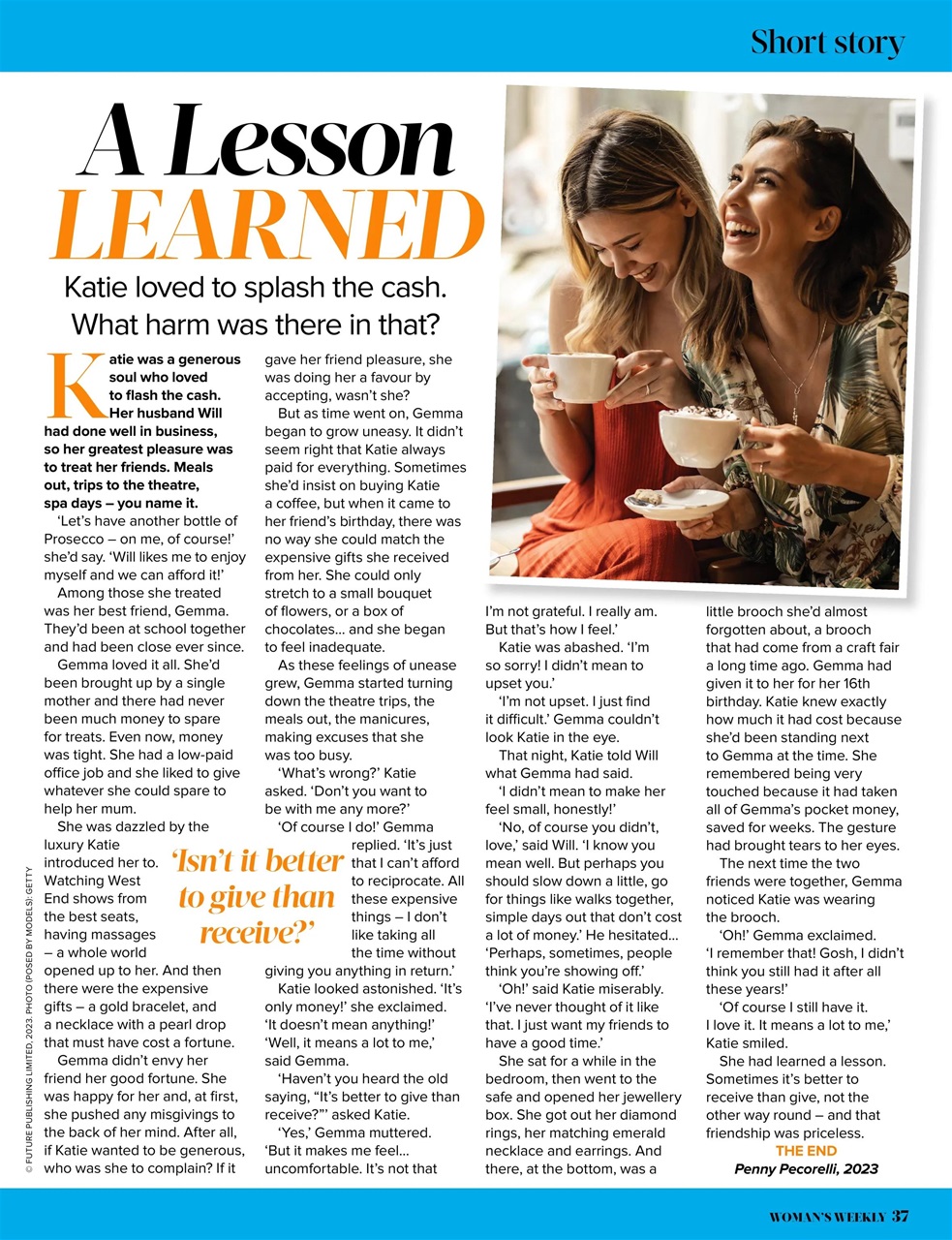 Woman's Weekly Preview Pages