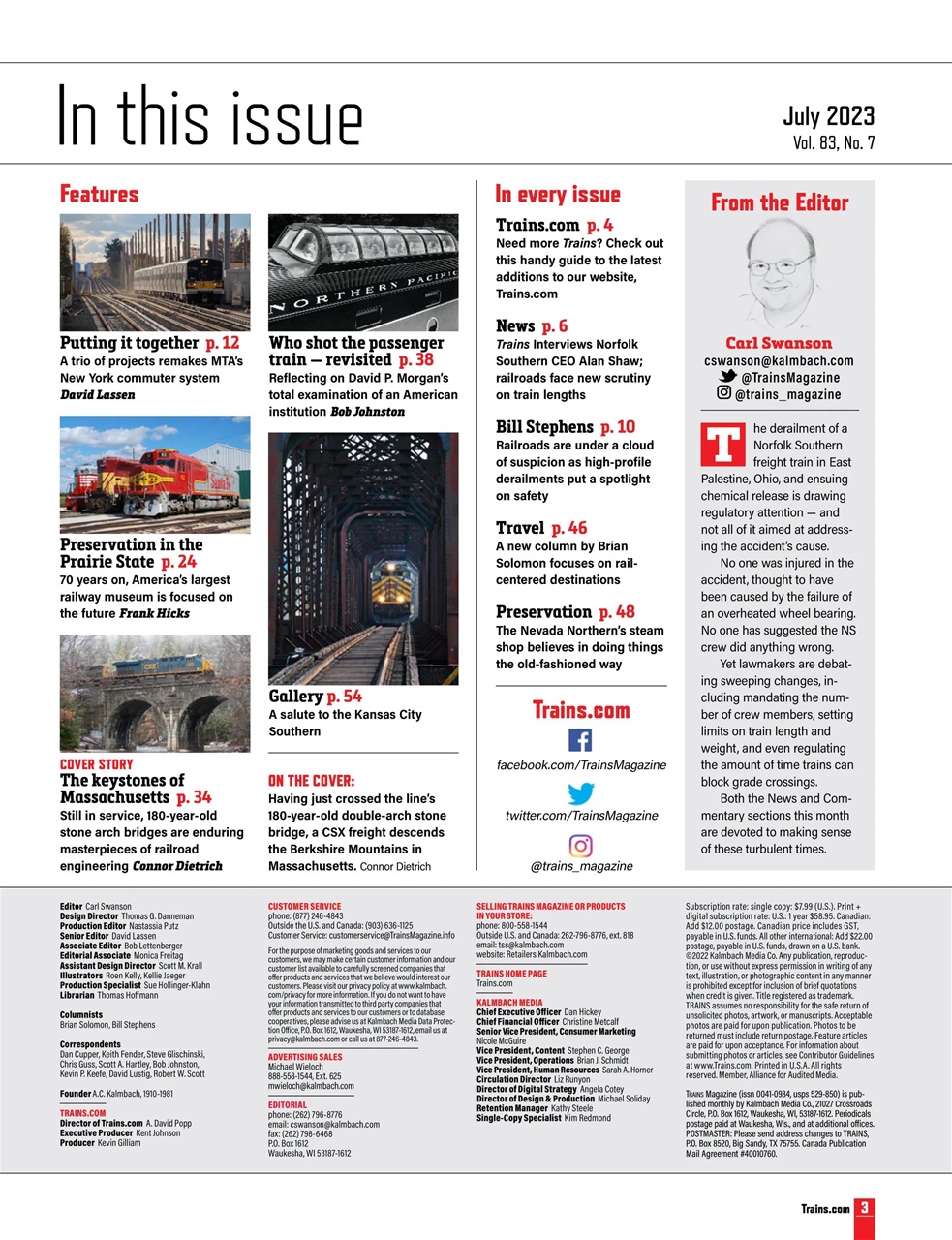 Trains Preview Pages