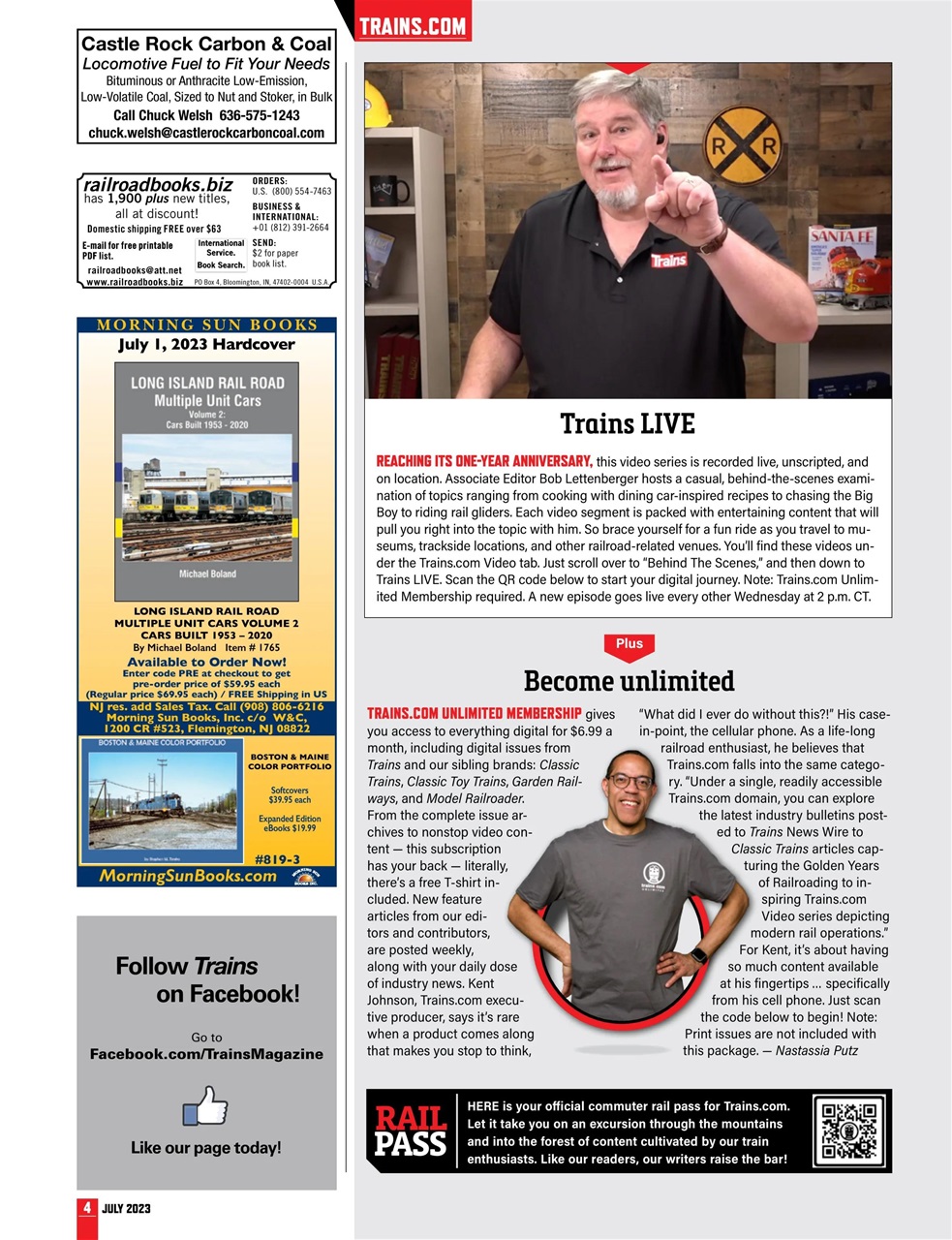 Trains Preview Pages