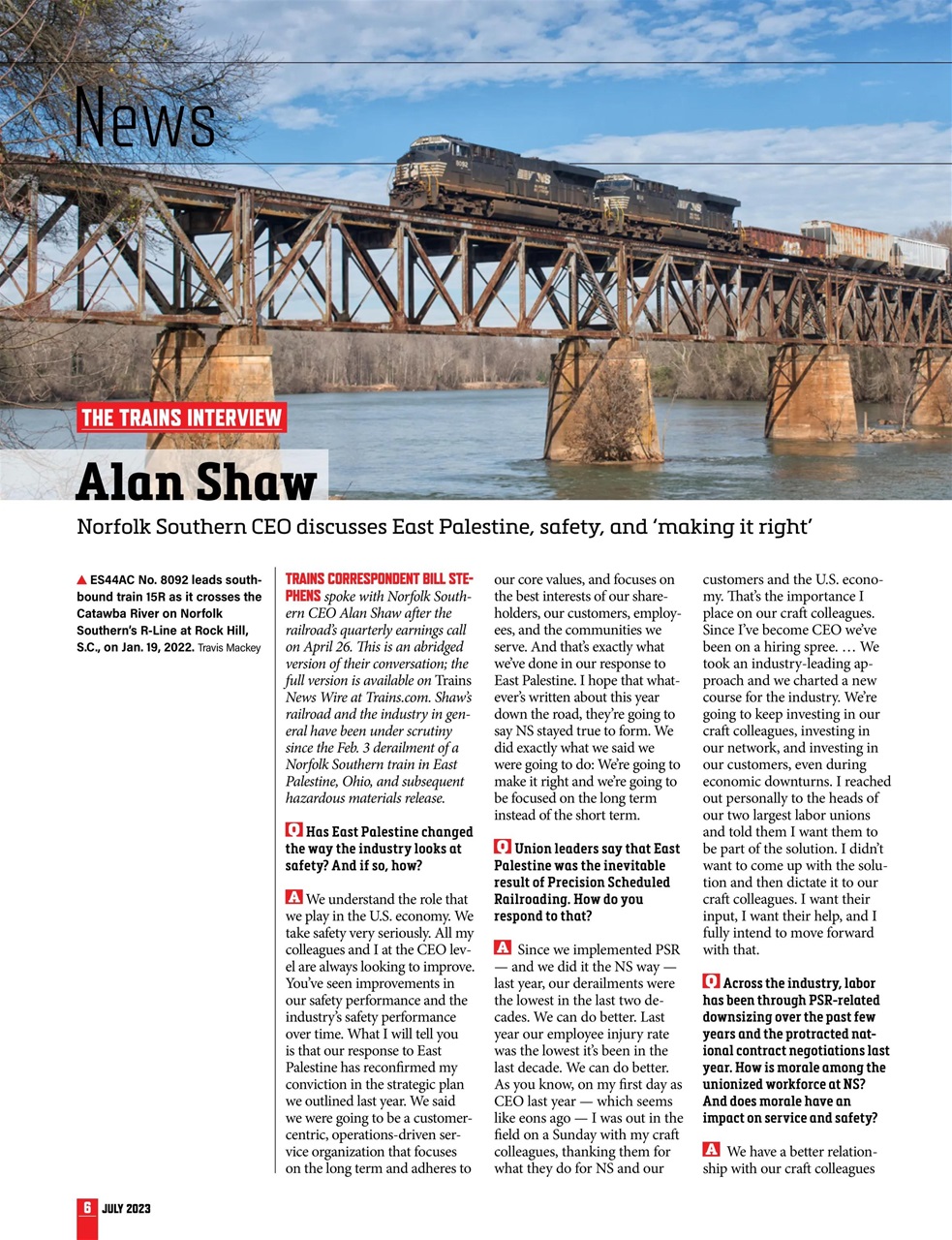 Trains Preview Pages