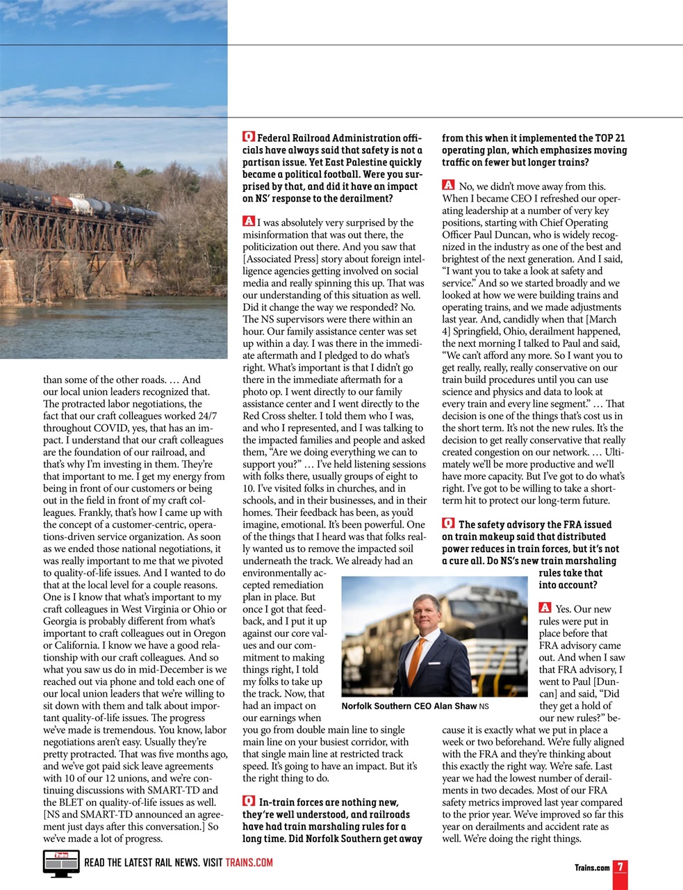 Trains Preview Pages