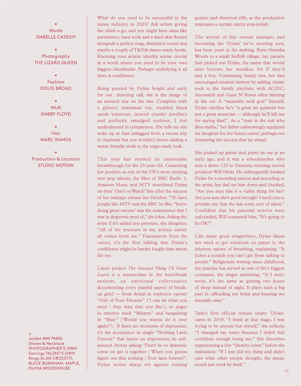 Notion Magazine Preview Pages