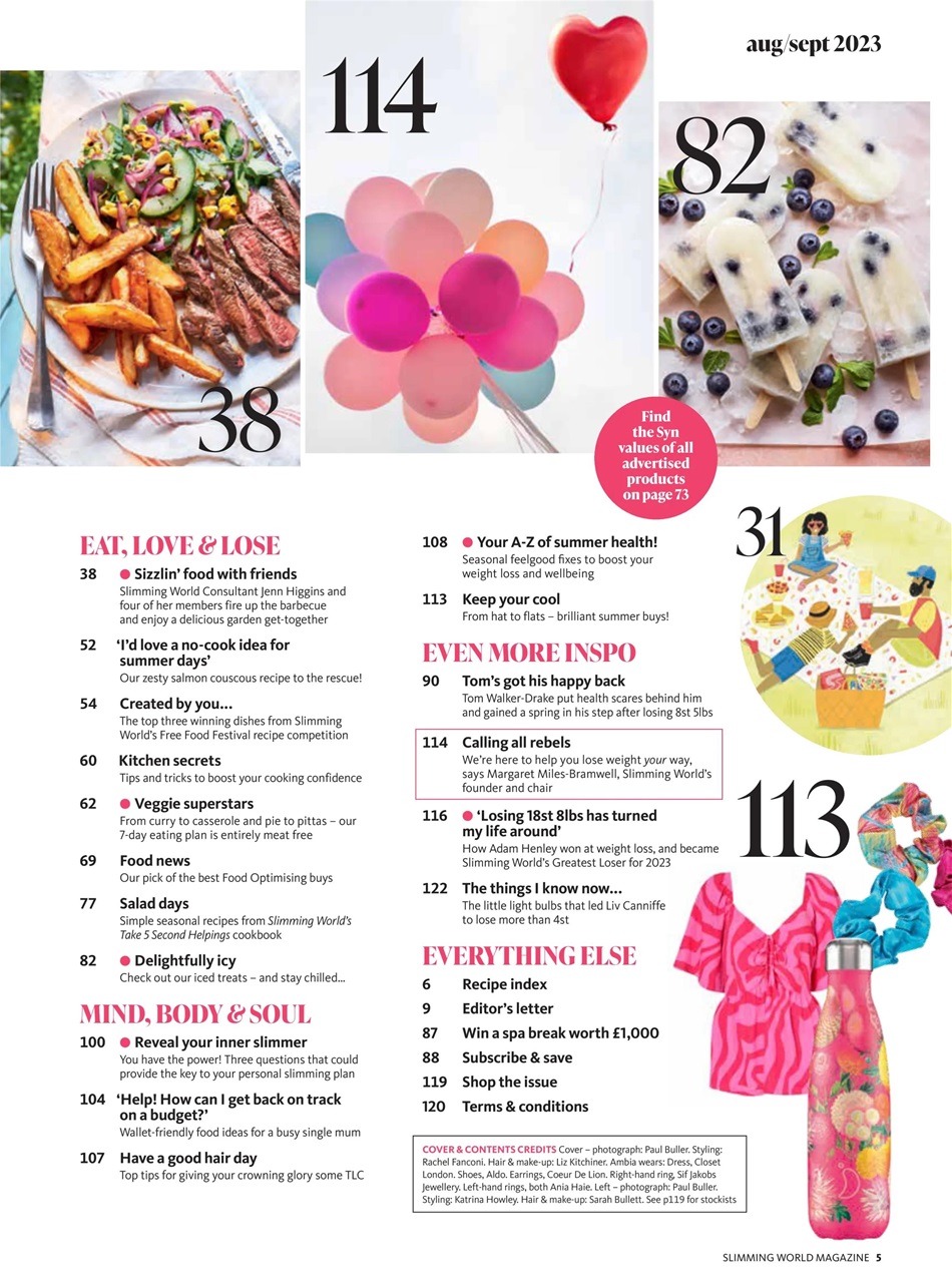 Slimming World Preview Pages