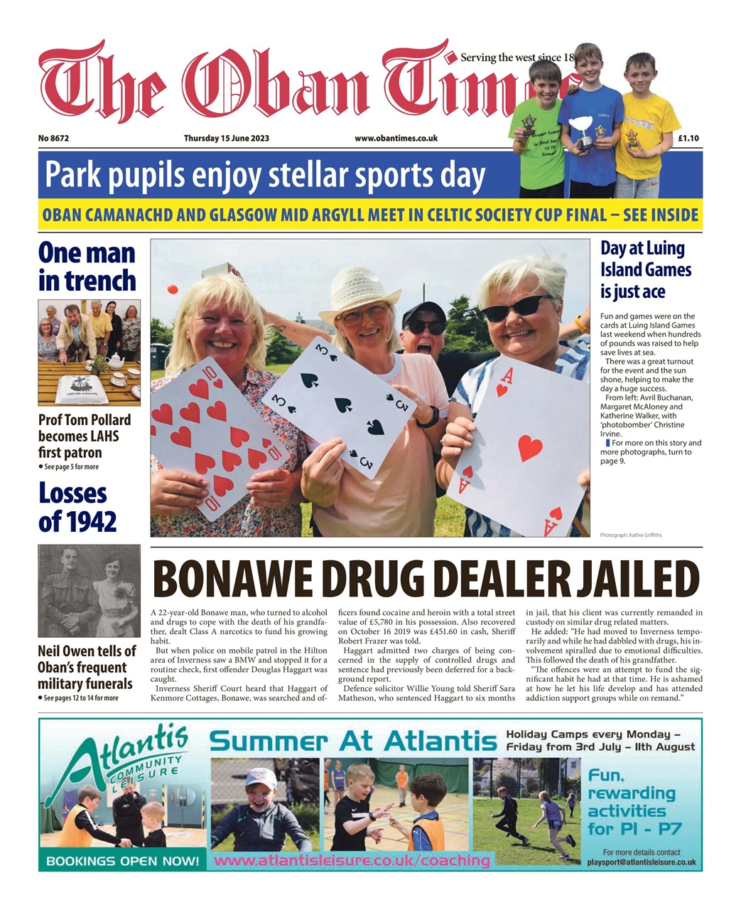 The Oban Times & Lochaber Times Preview Pages