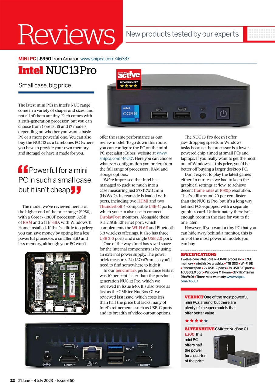 Computer Active Preview Pages