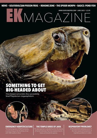 Exotics Keeper issue June 2023