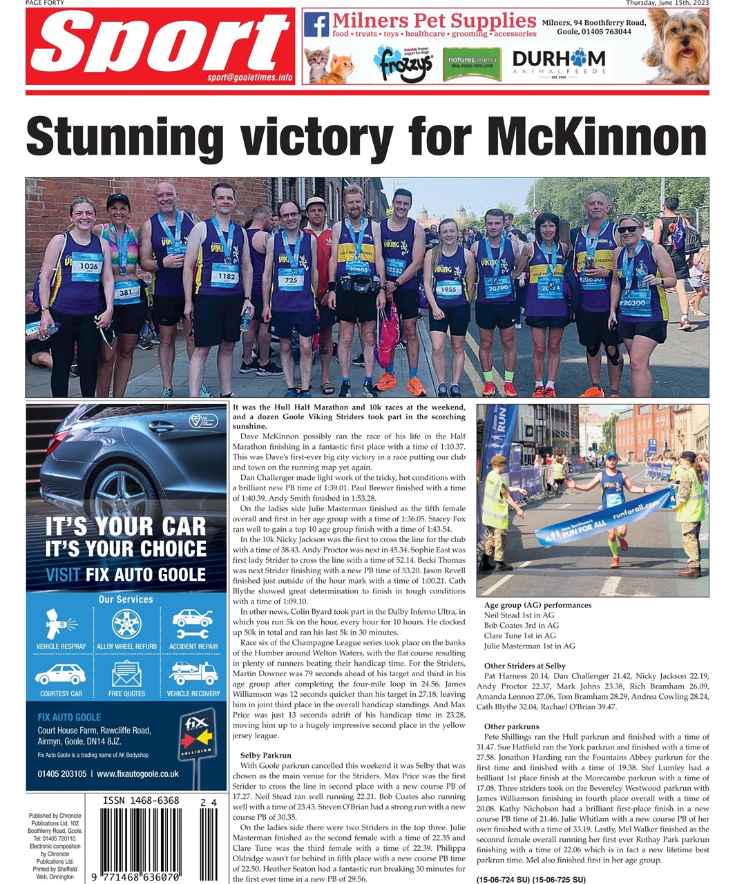 Goole Times Preview Pages