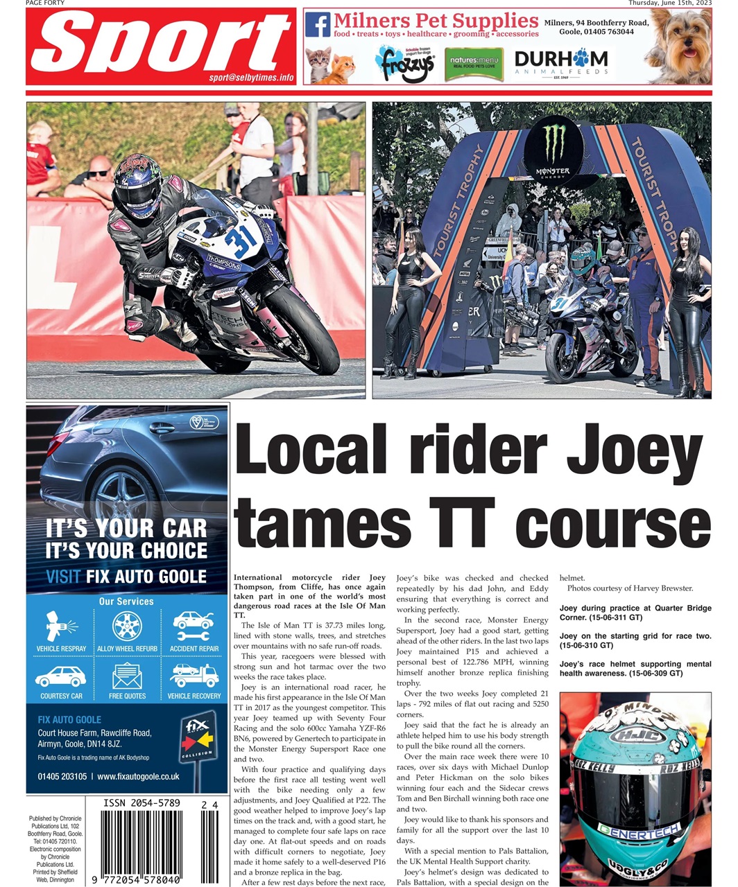 Selby Times Preview Pages