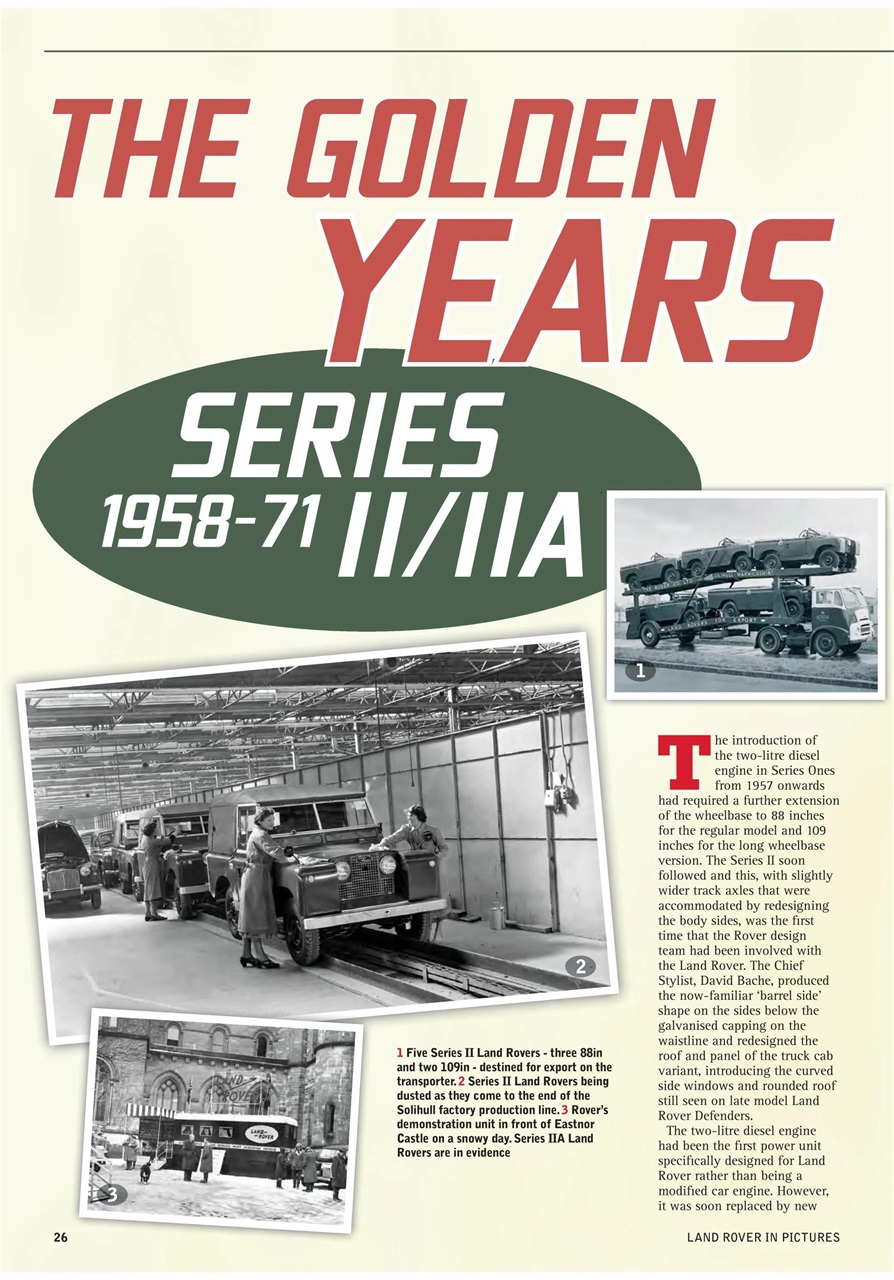 Classic Land Rover Magazine Preview Pages