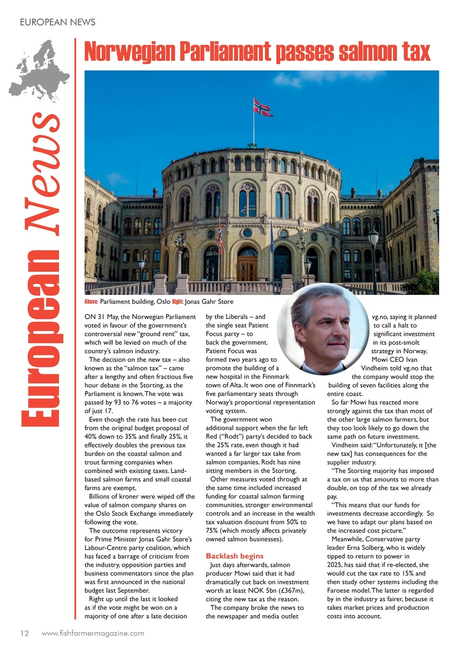 Fish Farmer Magazine Preview Pages