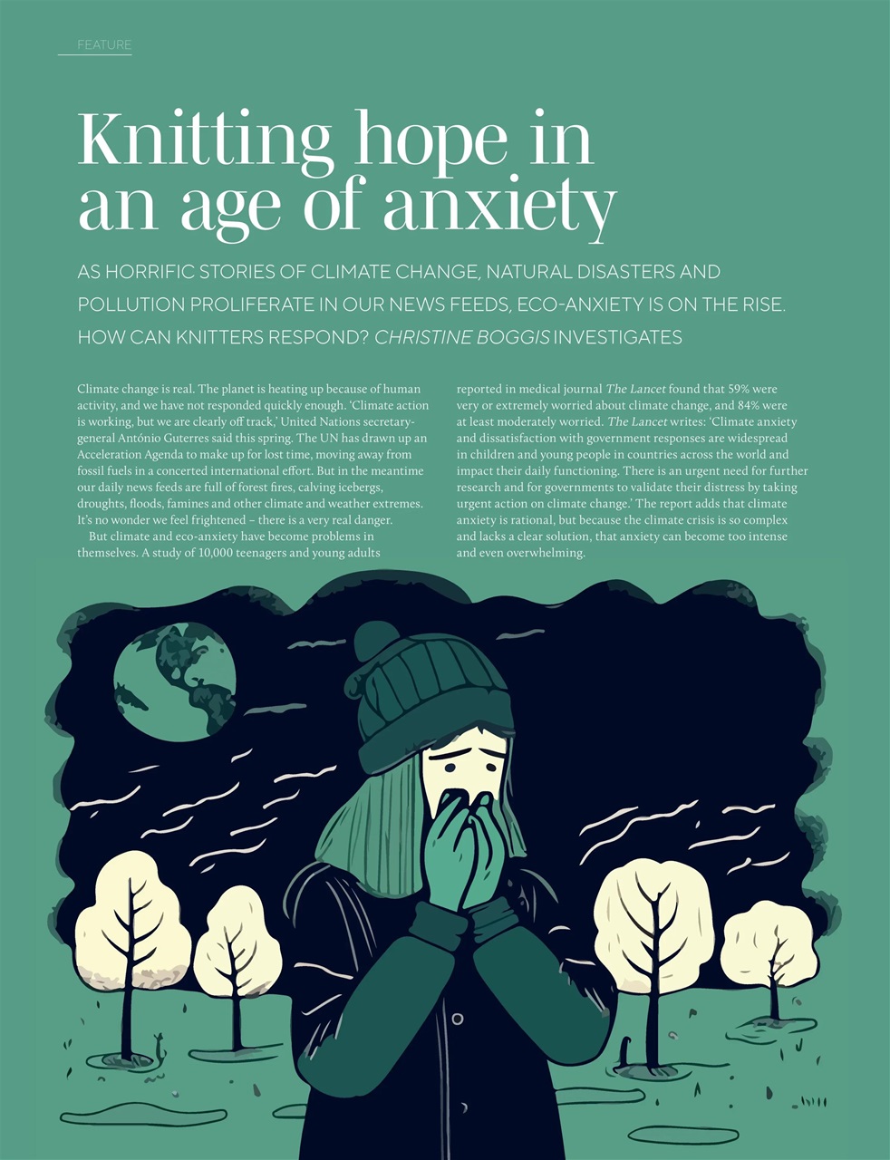 Knitting Preview Pages