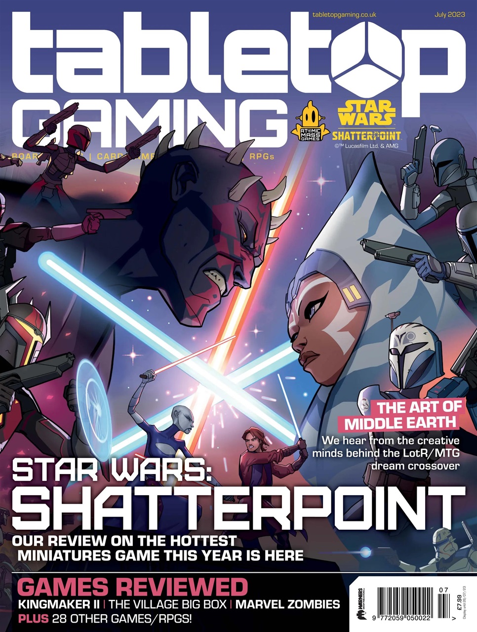 Tabletop Gaming Preview Pages