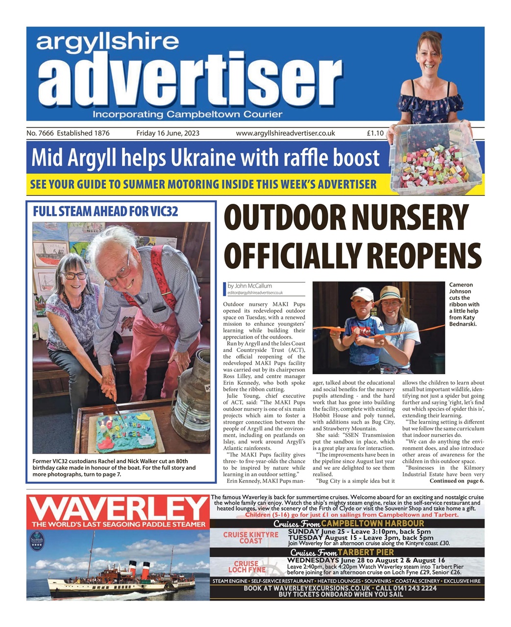 Argyllshire Advertiser Preview Pages