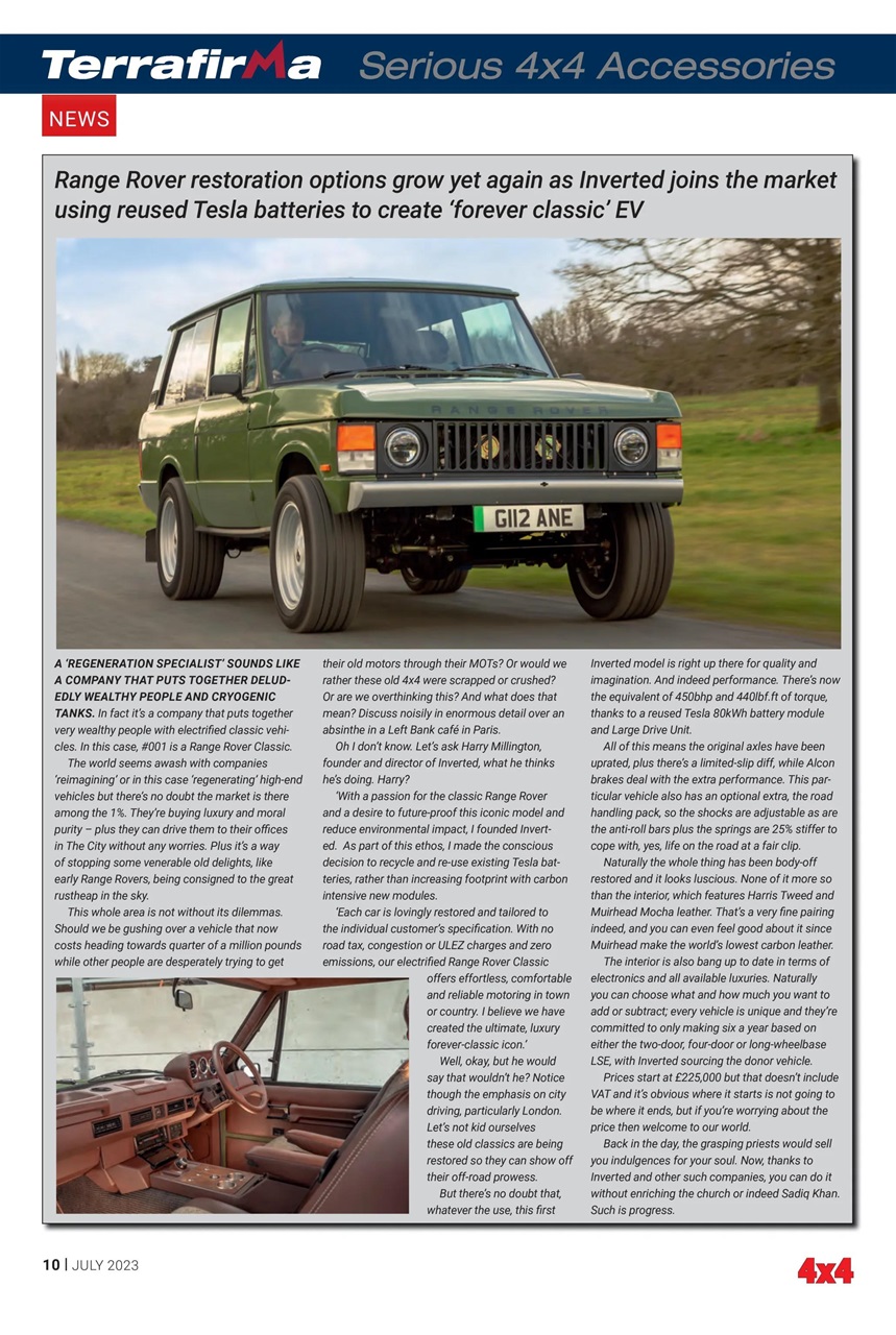 Overlander 4X4 Preview Pages