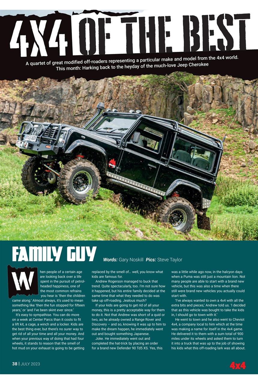 Overlander 4X4 Preview Pages