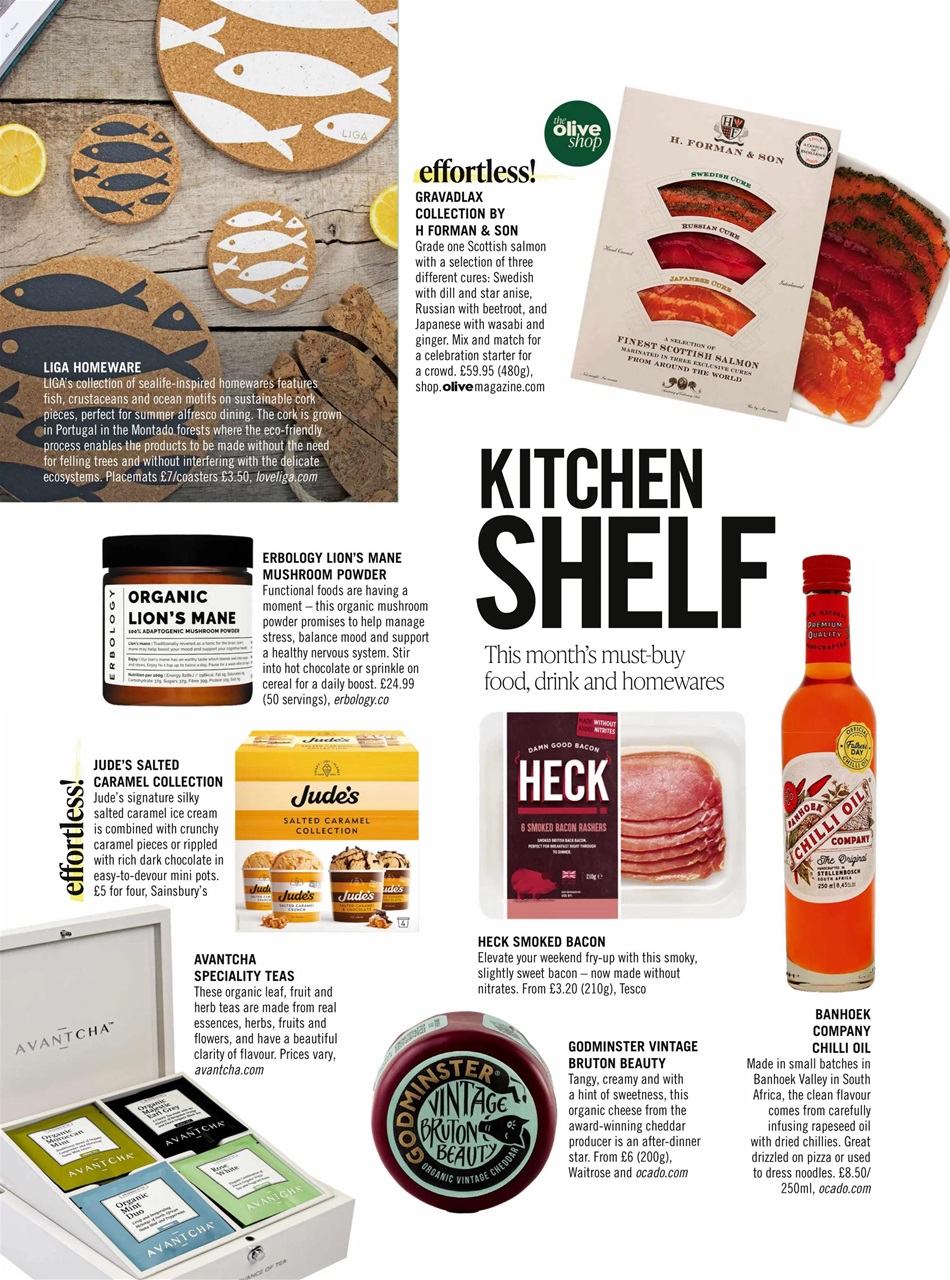 Olive Magazine Preview Pages