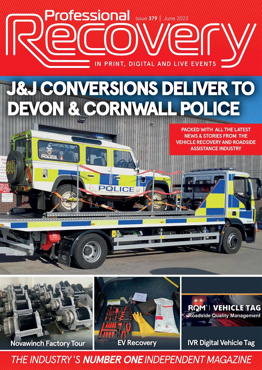 Professional Recovery Magazine Preview Pages