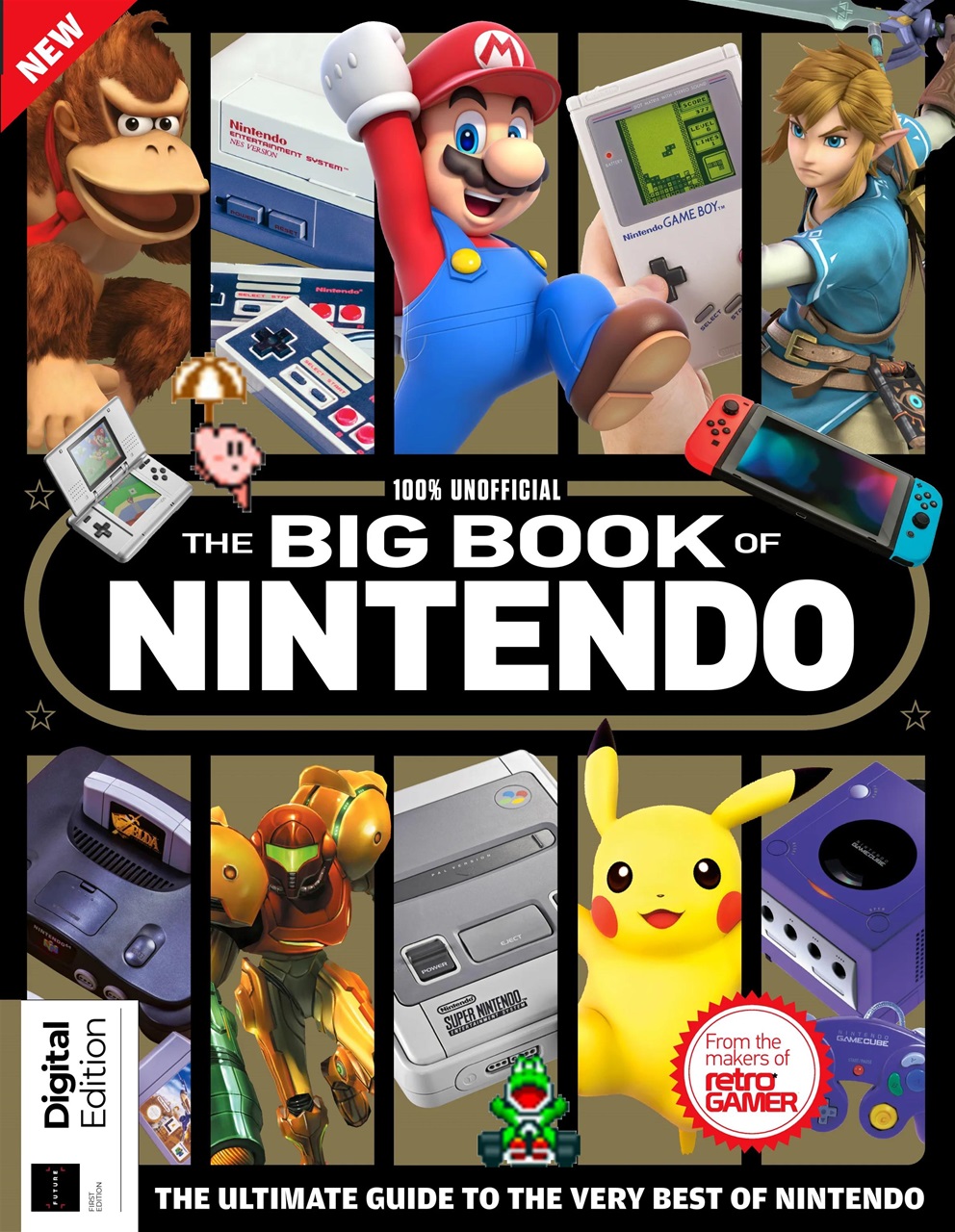 Gaming Bookazine - The Big Book of Nintendo First Edition Back Issue