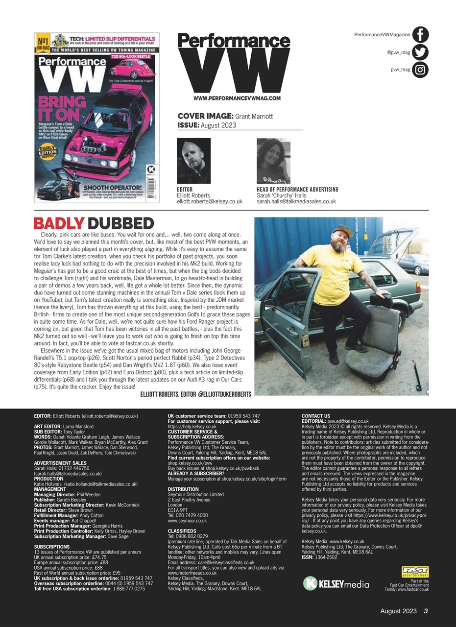 Performance VW Preview Pages