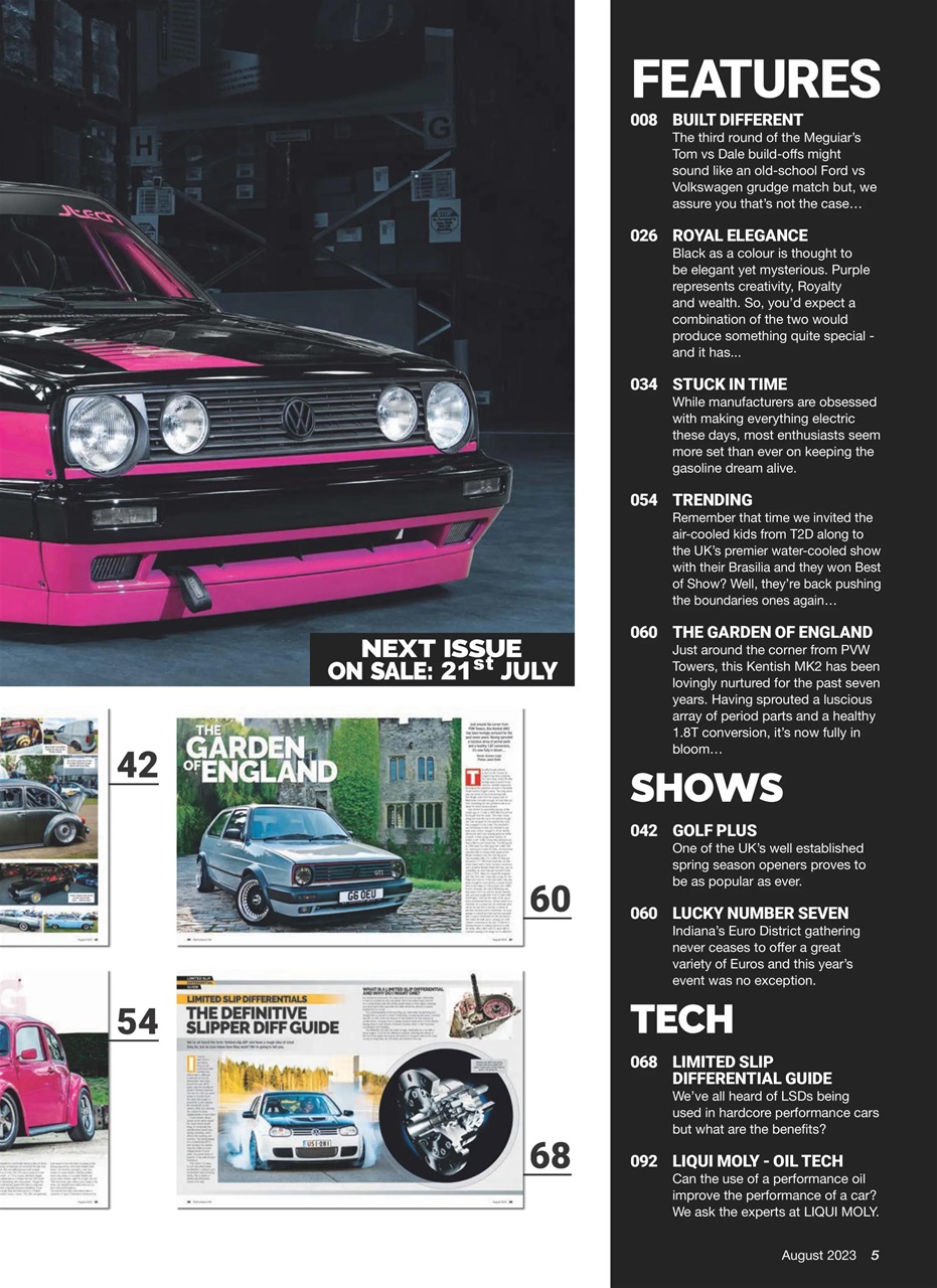 Performance VW Preview Pages