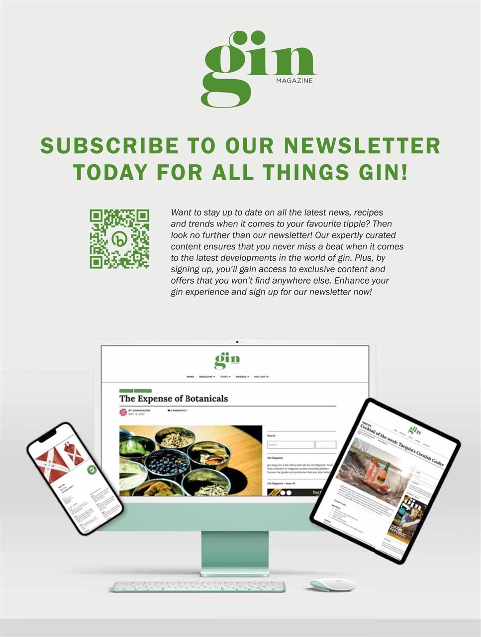 Gin Magazine Preview Pages