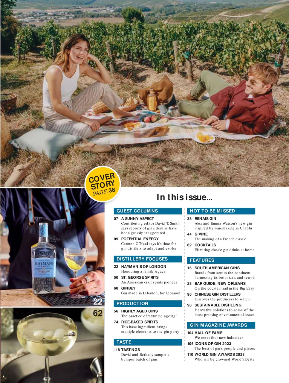 Gin Magazine Preview Pages