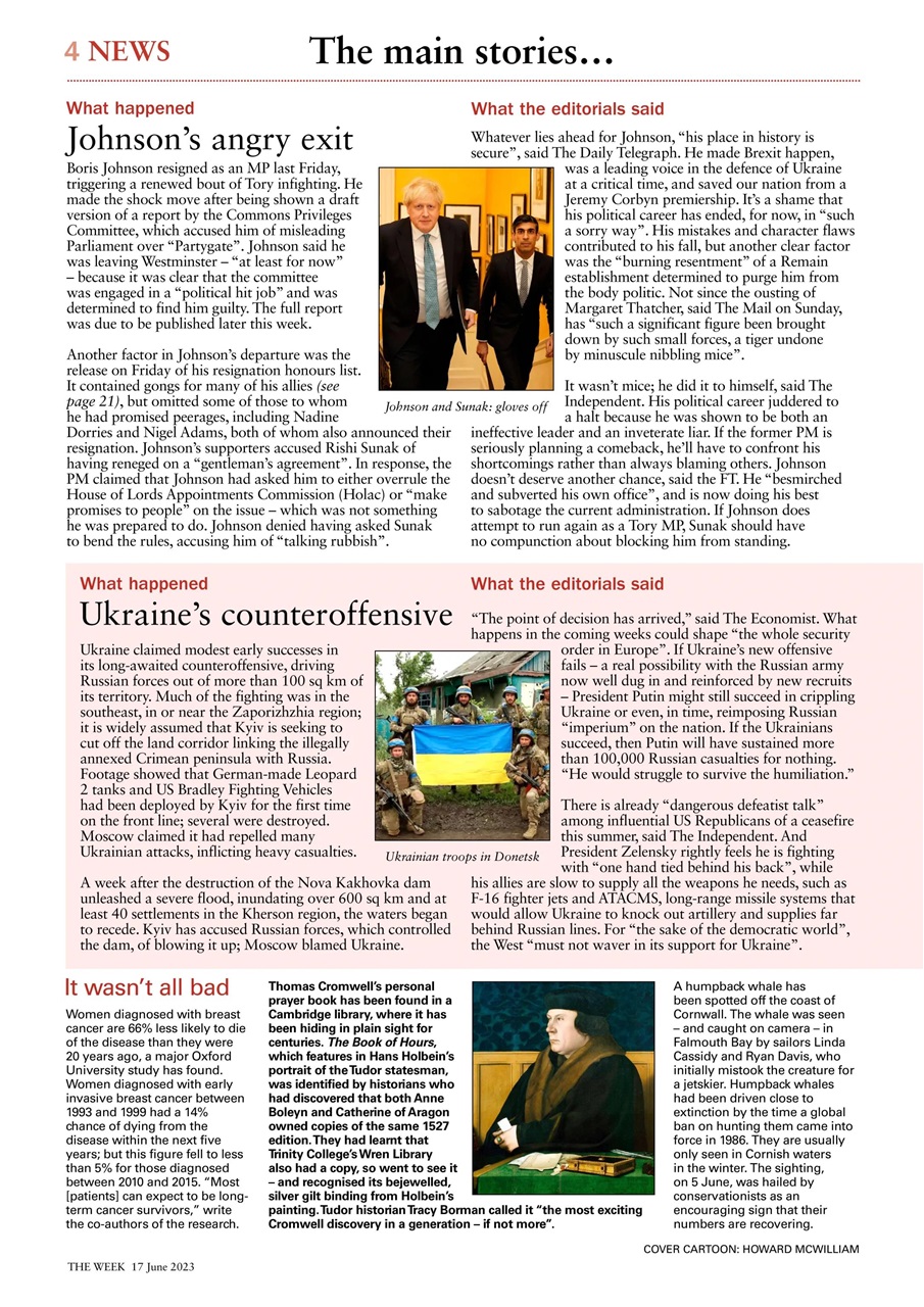 The Week Preview Pages