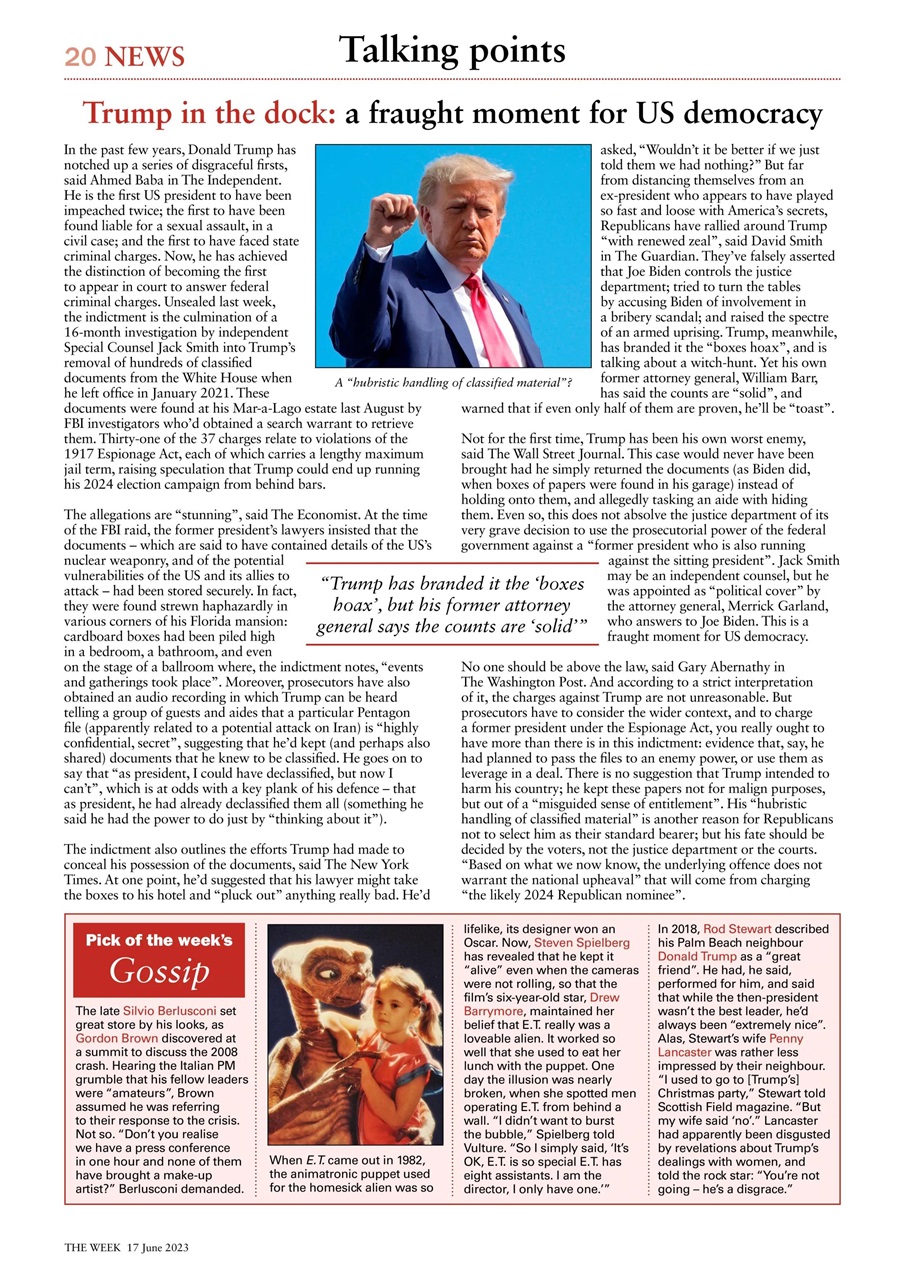 The Week Preview Pages