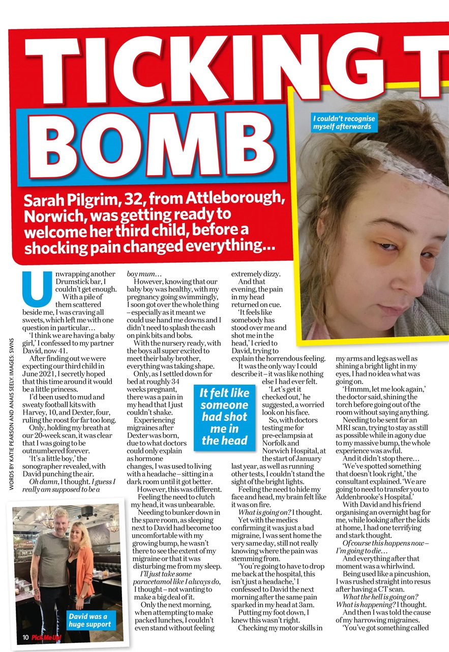 Pick Me Up Preview Pages