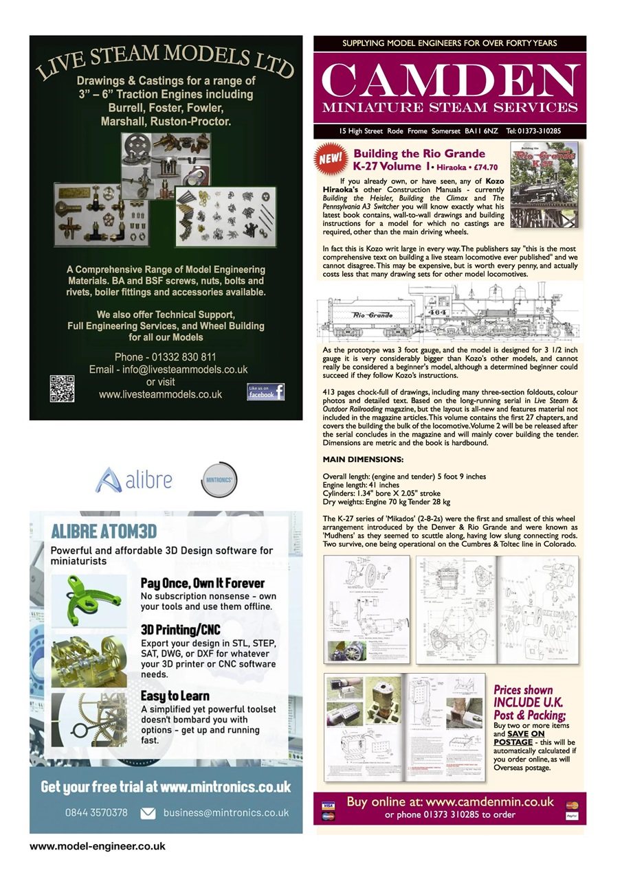 Model Engineer Preview Pages