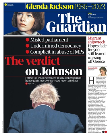 The Guardian Newspaper issue Friday, June 16, 2023