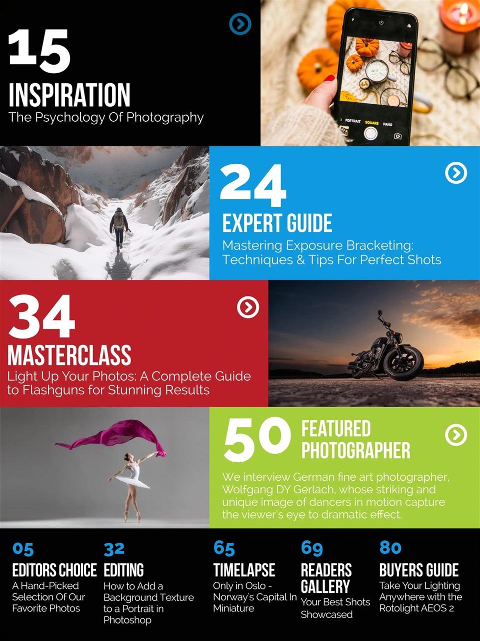 Photography Masterclass Magazine Preview Pages