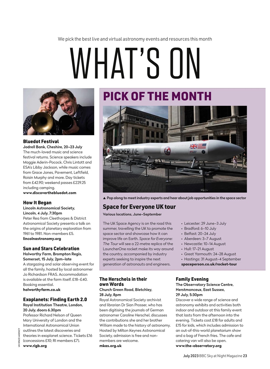 BBC Sky at Night Magazine Preview Pages