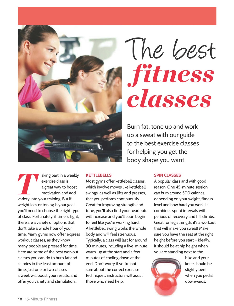 Women’s Fitness Guides Preview Pages